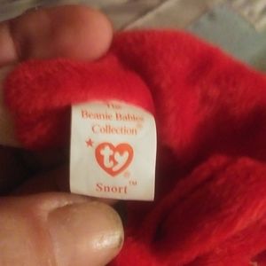 Ty Beanie Babies retired Snort